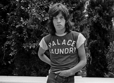 The Rolling Stones/ Mick Jagger Palace Laundry, b&w